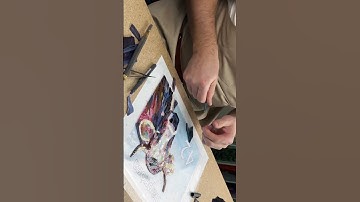 Creating a Colorful Mosaic #stainedglass #mosaic #art