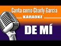 Charly García - De Mí - Karaoke Vision