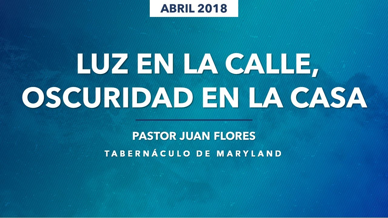 0808 | Luz en la calle, oscuridad en la casa | Mateo 5:14-16 | 150418