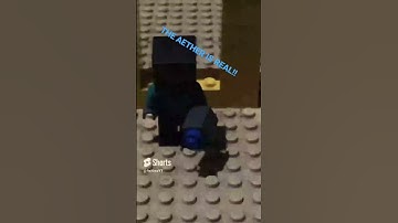 The Aether is REAL!! ft.  @Ethobot #ethobot #shorts #minecraftshorts #lego #legominecraft
