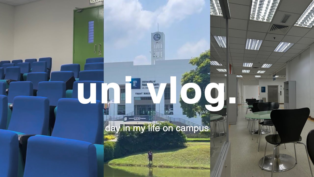uni vlog | nottingham malaysia campus tour, outdoor field study, exam prep