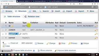 Creating Online Quiz Application using PHP and MySQL