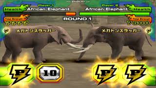 Animal Kaiser (PC) - African Elephant (Silver Rare vs Promotion Card)