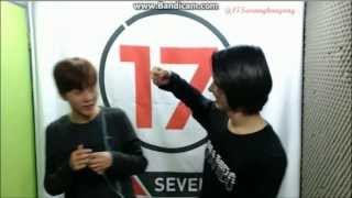 131011 Junhui & Seungkwan cam 9