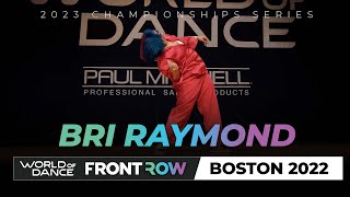 Bri Raymond  | FrontRow | World of Dance Boston 2022 | #WODBOS22