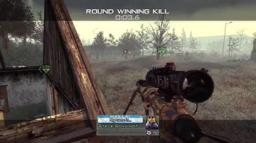 MW2 // S&D 360 Killcam with Intervention on Wasteland