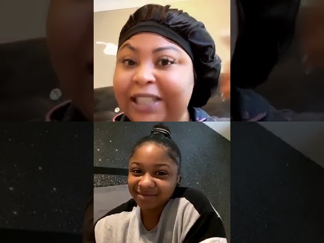 Reginae Carter (@itsreginaecarter) archived Instagram live stream from April 21, 2020