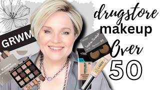 GRWM CLASSY MAKEUP LOOK n NATURAL LIGHT / Drugstore Makeup For Mature Aging Skin / OUTFIT OF THE DAY