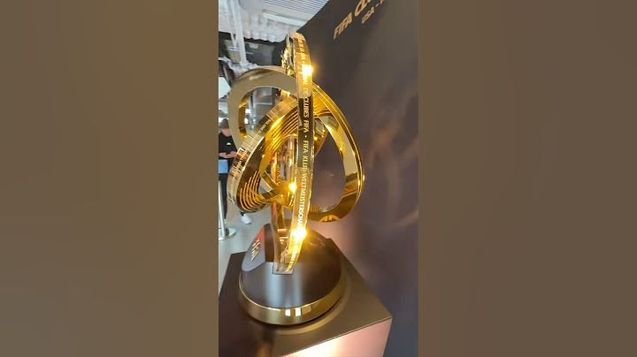 TOP 5 DETALLES DEL NUEVO TROFEO DEL MUNDIAL DE CLUBES DE LA FIFA