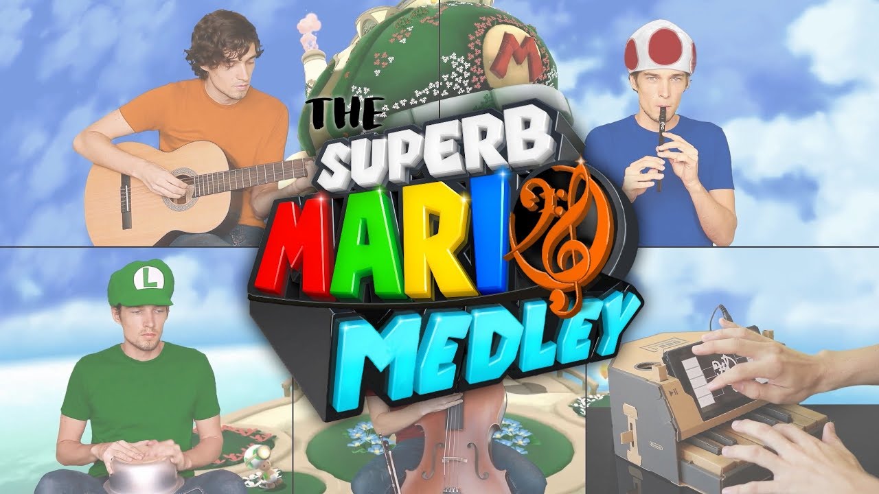 The Superb Mario Medley feat Labo Piano
