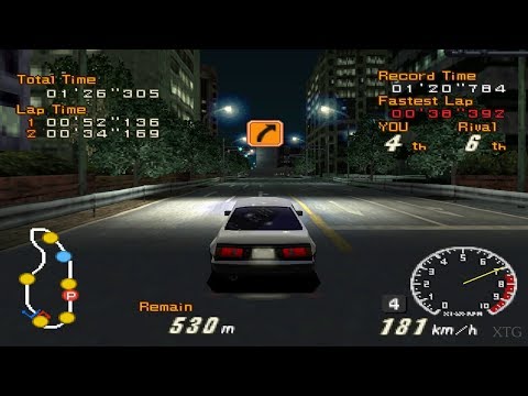 Racing Lagoon PS1 Gameplay HD (ePSXe)