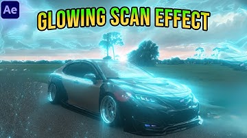 Glowing Scan Effect in After Effects