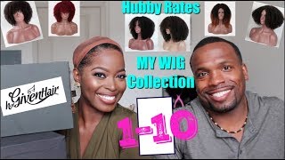 Hubby RATES My WIG COLLECTION!! NO TAPE, NO GLUE Wig Try on Haul: Hergivenhair🔥🔥🔥 screenshot 3