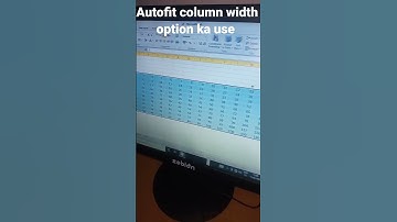 Autofit columns and rows in ms Excel #tranding #viral #youtubeshorts