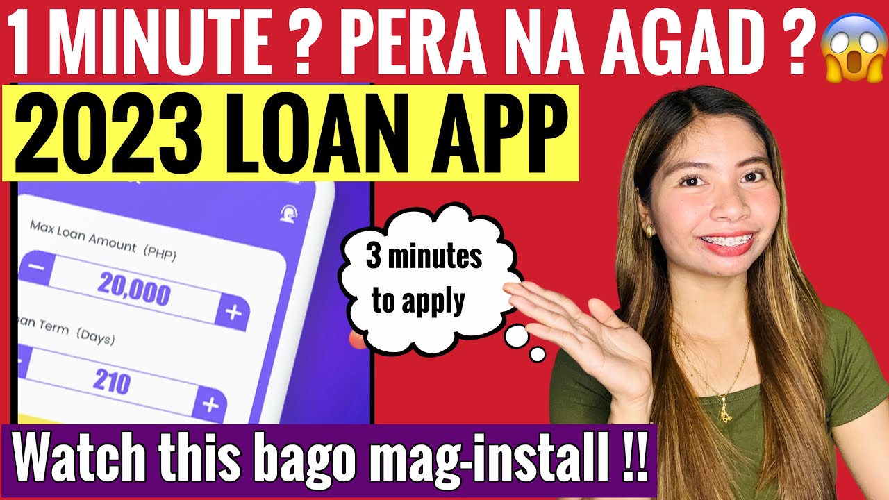 NEW LOAN APP 2023 - POSSIBLE 1 MINUTE PERA AGAD? ✅ 1 VALID ID LANG !