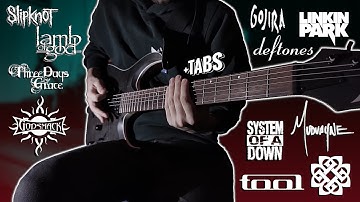 Drop Tuning Guitar Riffs PERFECT for BEGINNER Guitarists [w/ TABS!]