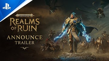 Warhammer Age of Sigmar: Realms of Ruin - Announce Trailer | PS5 Games