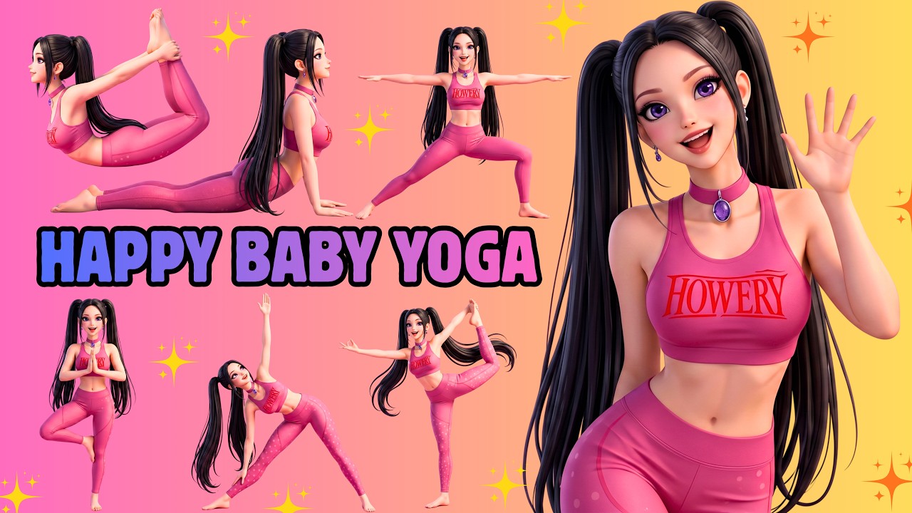 Kids Yoga | 15 Easy Yoga Poses for Children | Daily Kids Yoga - YouTube