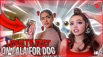 LOYALTY TEST ON LALA  😳 😱 **I Talked BAD about DDG**  | Woah Vicky