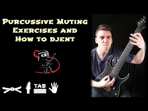 how-to-do-mute-notes-on-the-guitar.-percussive-muting-explained-with-exercises.