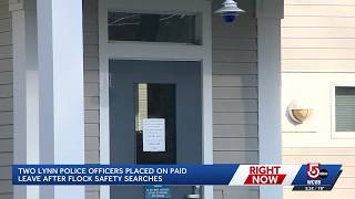 2 Mass police officers on leave after city s license plate reader system audit