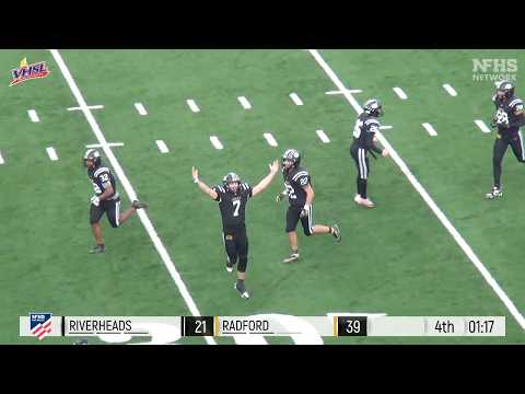HIGHLIGHTS: LSU's Landen Clark leads Radford to first state title in 51 years 🏈