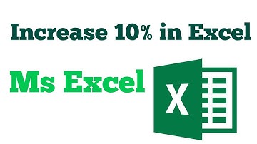 How to add 10 percent  in excel//increase 10 percent in excel//Excel tutorial// learn It 9M