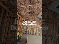 Fiberglass y Spray Foam Close Cell#home #construction #fiberglass #remodeling