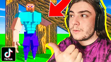 PROBAMOS Los TIKTOK Más VIRALES DE MINECRAFT FUNCIONAN MINECRAFT TIK TOK 41 PROBAMOS Los TIKTOK Más VIRALES DE MINECRAFT FUNCIONAN MINECRAFT TIK TOK 41