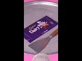 How to make Cadbury Chocolate to Ice Cream Rolls | #shorts