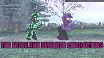 Super Smash Bros. Brawl Hack - The False and Emerald Characters - Trailer