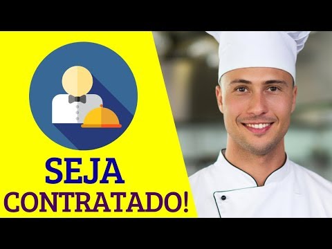 Vídeo: Como Encontrar Um Emprego Como Cozinheiro