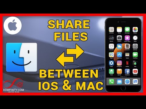 How to share files between ios & mac using airdrop if you want send a video file, image or text file from iphone ipad an image, vide...