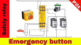 How to wire Safety Relay  Emergency Stop Dual Channel Monitoring with reset || Easy Explained Tamil News