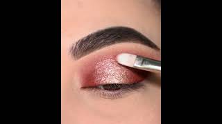 Red/Brown Halo Eye Makeup Tutorial|| Colourpop Smokin Hot Palette #makeup #eyemakeup