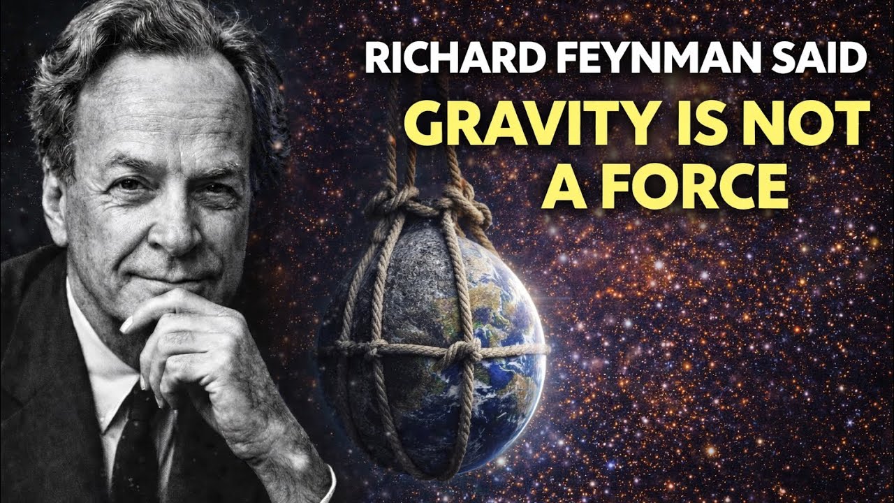 Richard Feynman Said Gravity Is Not a Force - YouTube