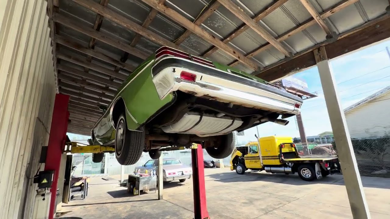 1976 Pontiac LeMans Sport Coupe Undercarriage! 