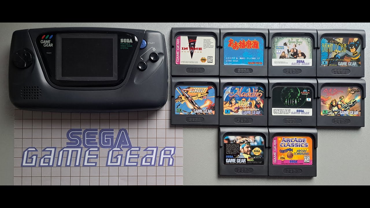 Le Full Set mondial Sega Game Gear #01
