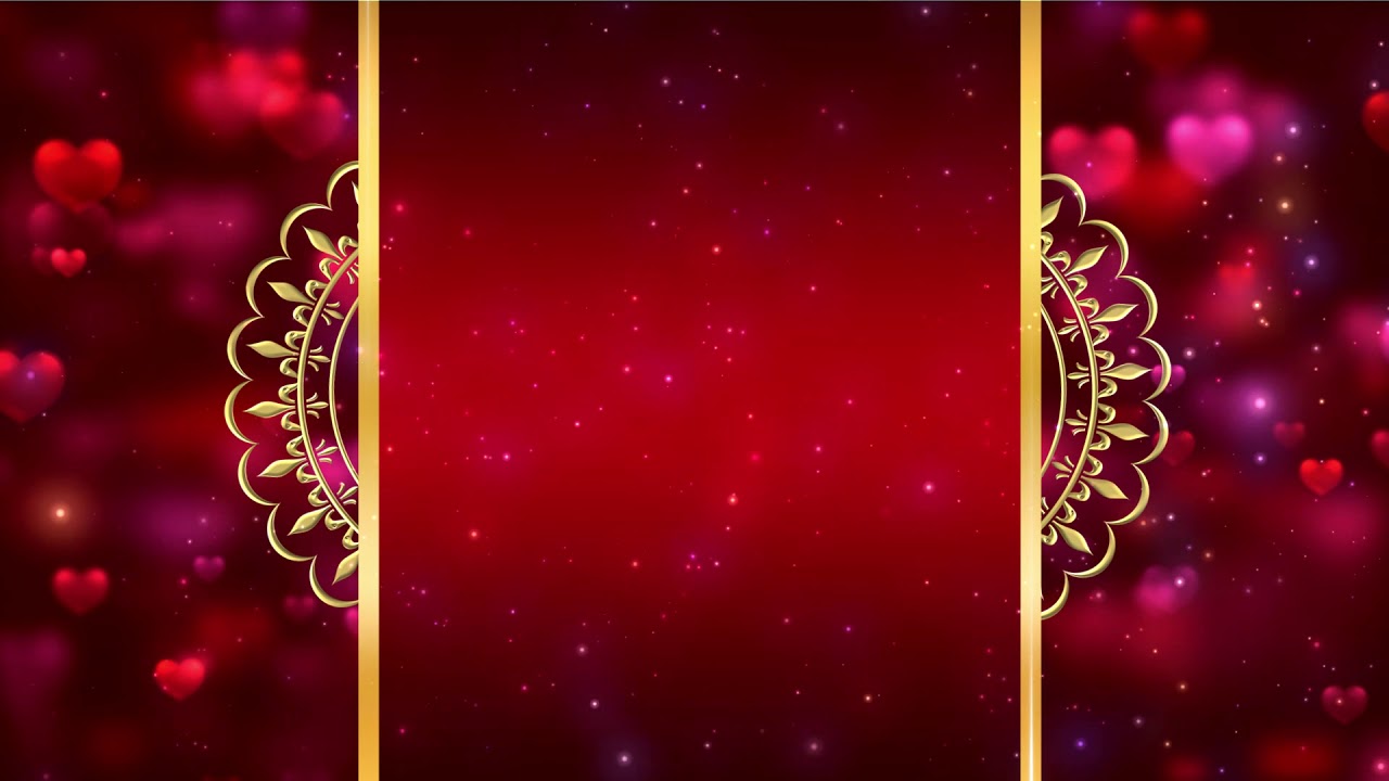 Royal Intro Title Wedding Invitation Background Video Effects HD  YouTube