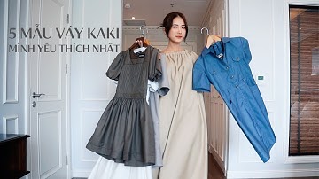 5 mẫu váy kaki dễ mặc dễ phối nên có trong tủ đồ | From Sue