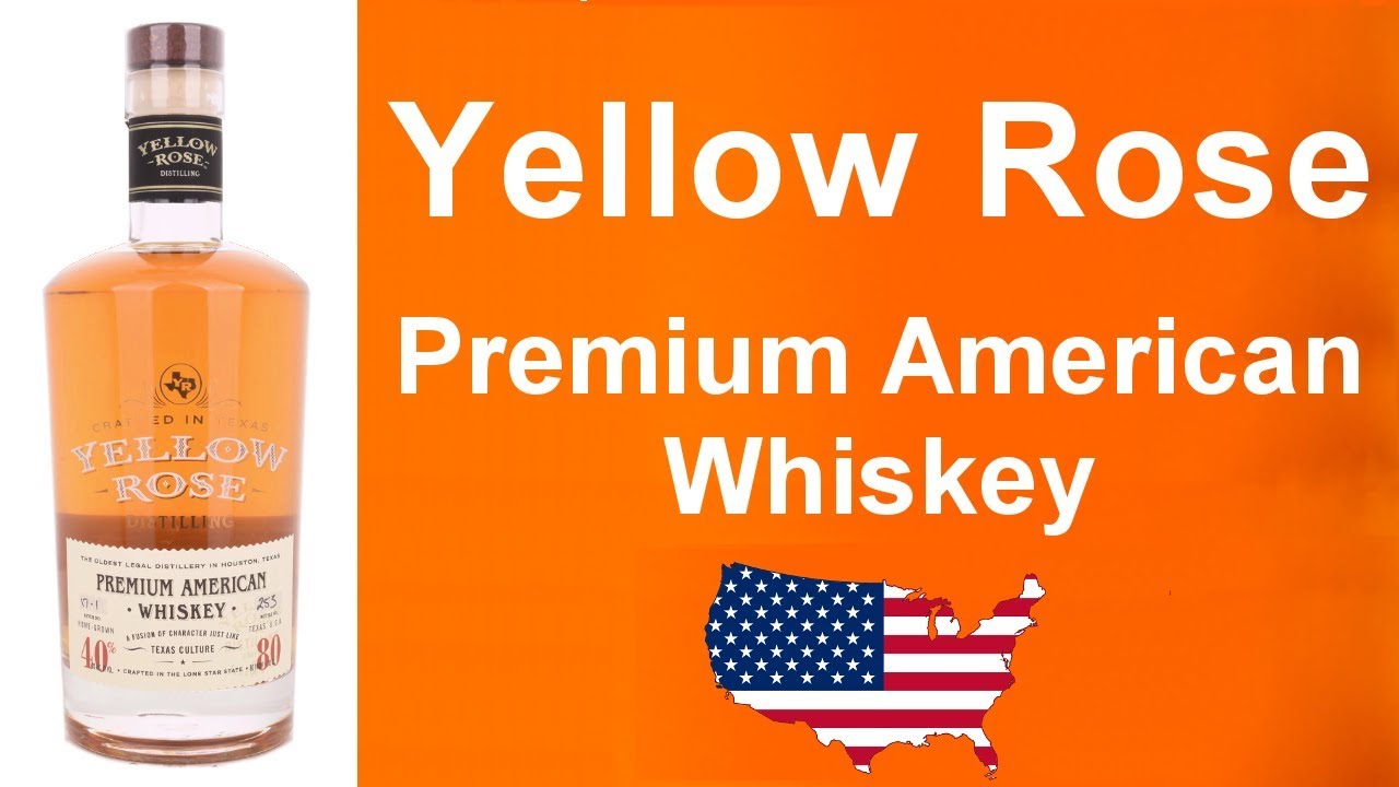 Yellow Rose Premium American Whiskey review 96 from WhiskyJason YouTube