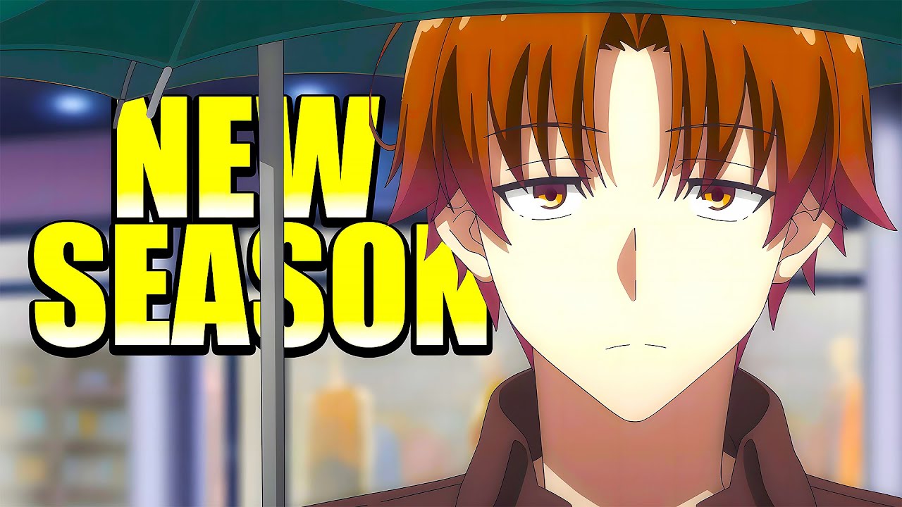 Classroom of the Elite Season 4 Release Date | New animation style looks "GOOD"??