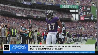 J.K. Dobbins to miss season with torn Achilles, team says