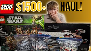 MASSIVE $1500+ LEGO Star Wars HAUL!