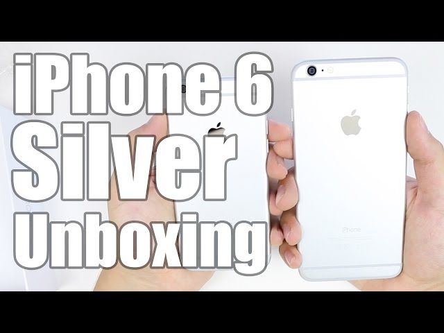 iPhone 6 Unboxing (Silver)