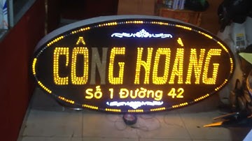 Sản xuất biển vẫy đẹp, đèn led bảng hiệu hộp đèn đẹp nhất saigon  #quangcao3d #banghieu3d #3ddecor