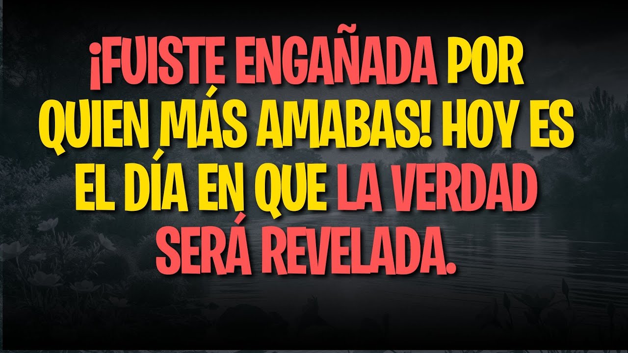 ¡FUISTE ENGAÑADA POR QUIEN MÁS AMABAS! HOY ES EL DÍA EN QUE LA VERDAD SERÁ REVELADA.