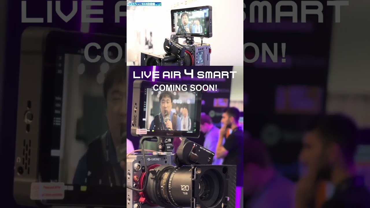 The newly upgraded “LIVE AIR 4 SMART”  follow focus system with double LiDAR ranging is coming soon!