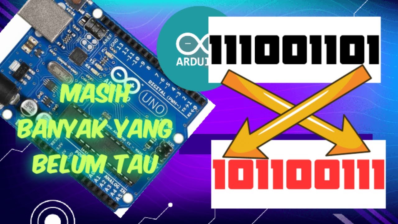 Cara mirror atau flip bilangan digital pada arduino (MSB ke LSB) - YouTube