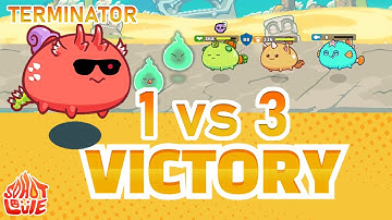 1 VS 3! BUG TERMINATOR AXIE INFINITY!